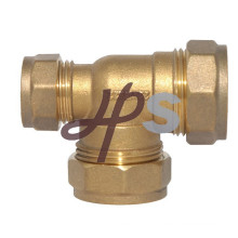 Brass pipe fitting